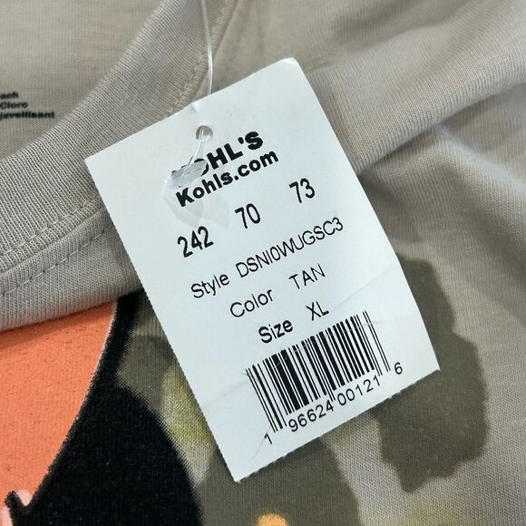 Disney T-Shirt Women's Size XL Color Gray Minnie Mouse Graphic T-Shirt. NWT - Picture 5 of 10